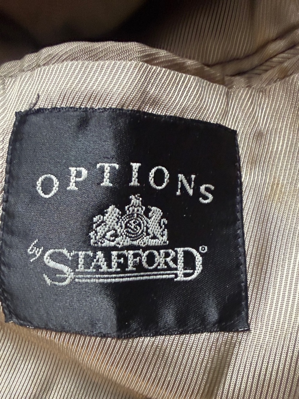 Stafford Black Label with Cream Lining